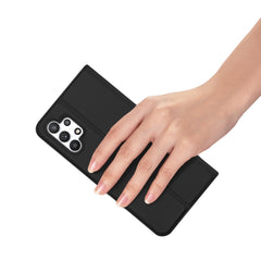 DUX DUCIS Skin Pro Series Horizontal Flip PU + TPU Leather Case with Holder & Card Slots, For Samsung Galaxy A32 4G