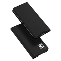 DUX DUCIS Skin Pro Series Horizontal Flip PU + TPU Leather Case with Holder & Card Slots, For Samsung Galaxy A32 4G