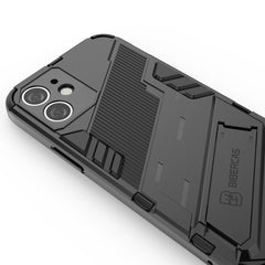 Punk Armor 2 in 1 PC + TPU Shockproof Case with Invisible Holder, For iPhone 12 mini, For iPhone 12, For iPhone 12 Pro, For iPhone 12 Pro Max