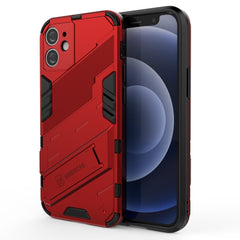 Punk Armor 2 in 1 PC + TPU Shockproof Case with Invisible Holder, For iPhone 12 mini, For iPhone 12, For iPhone 12 Pro, For iPhone 12 Pro Max