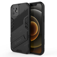 Punk Armor 2 in 1 PC + TPU Shockproof Case with Invisible Holder, For iPhone 12 mini, For iPhone 12, For iPhone 12 Pro, For iPhone 12 Pro Max