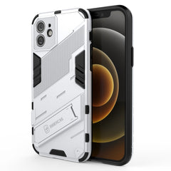 Punk Armor 2 in 1 PC + TPU Shockproof Case with Invisible Holder, For iPhone 12 mini, For iPhone 12, For iPhone 12 Pro, For iPhone 12 Pro Max