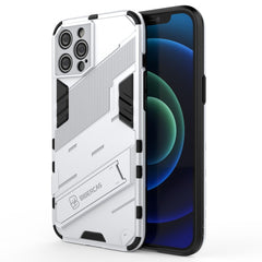 Punk Armor 2 in 1 PC + TPU Shockproof Case with Invisible Holder, For iPhone 12 mini, For iPhone 12, For iPhone 12 Pro, For iPhone 12 Pro Max