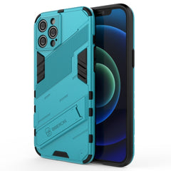 Punk Armor 2 in 1 PC + TPU Shockproof Case with Invisible Holder, For iPhone 12 mini, For iPhone 12, For iPhone 12 Pro, For iPhone 12 Pro Max