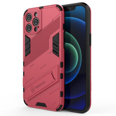 Punk Armor 2 in 1 PC + TPU Shockproof Case with Invisible Holder, For iPhone 12 mini, For iPhone 12, For iPhone 12 Pro, For iPhone 12 Pro Max