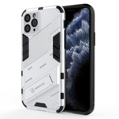 Punk Armor 2 in 1 PC + TPU Shockproof Case with Invisible Holder, For iPhone 11 Pro, For iPhone 11, For iPhone 11 Pro Max, For iPhone X / XS