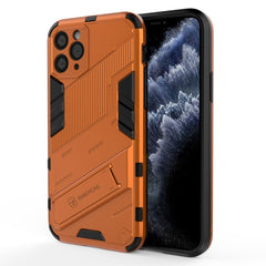 Punk Armor 2 in 1 PC + TPU Shockproof Case with Invisible Holder, For iPhone 11 Pro, For iPhone 11, For iPhone 11 Pro Max, For iPhone X / XS