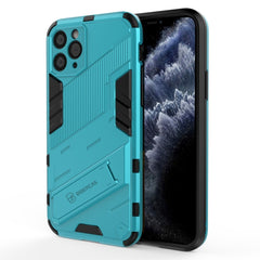 Punk Armor 2 in 1 PC + TPU Shockproof Case with Invisible Holder, For iPhone 11 Pro, For iPhone 11, For iPhone 11 Pro Max, For iPhone X / XS