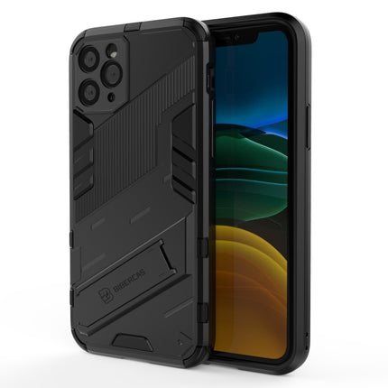 Punk Armor 2 in 1 PC + TPU Shockproof Case with Invisible Holder, For iPhone 12 Pro Max, For iPhone 11 Pro, For iPhone 11