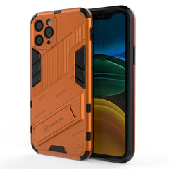 Punk Armor 2 in 1 PC + TPU Shockproof Case with Invisible Holder, For iPhone 11 Pro, For iPhone 11, For iPhone 11 Pro Max, For iPhone X / XS