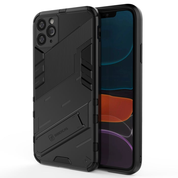 Estuche a prueba de golpes Punk Armor 2 en 1 de PC + TPU con soporte invisible, para iPhone XR, para iPhone XS Max, para iPhone 6 y 6s, para iPhone 6 Plus y 6s Plus