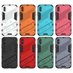 Punk Armor 2 in 1 PC + TPU Shockproof Case with Invisible Holder, For iPhone XR, For iPhone XS Max, For iPhone 6 & 6s, For iPhone 6 Plus & 6s  Plus