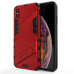 Punk Armor 2 in 1 PC + TPU Shockproof Case with Invisible Holder, For iPhone XR, For iPhone XS Max, For iPhone 6 & 6s, For iPhone 6 Plus & 6s  Plus