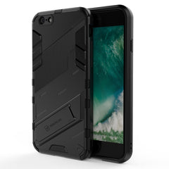 Punk Armor 2 in 1 PC + TPU Shockproof Case with Invisible Holder, For iPhone XR, For iPhone XS Max, For iPhone 6 & 6s, For iPhone 6 Plus & 6s  Plus