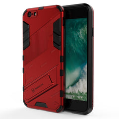 Punk Armor 2 in 1 PC + TPU Shockproof Case with Invisible Holder, For iPhone XR, For iPhone XS Max, For iPhone 6 & 6s, For iPhone 6 Plus & 6s  Plus