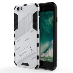 Punk Armor 2 in 1 PC + TPU Shockproof Case with Invisible Holder, For iPhone XR, For iPhone XS Max, For iPhone 6 & 6s, For iPhone 6 Plus & 6s  Plus