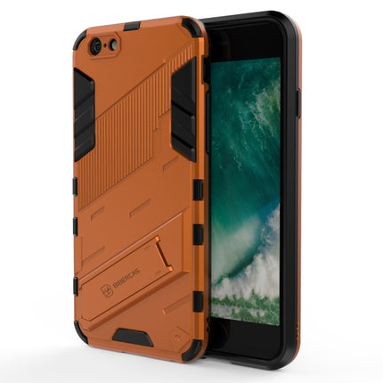Punk Armor 2-in-1-PC + TPU-Stoßschutzhülle mit unsichtbarer Halterung, für iPhone 7 &amp; 8, für iPhone 7 Plus &amp; 8 Plus