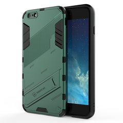 Punk Armor 2 in 1 PC + TPU Shockproof Case with Invisible Holder, For iPhone XR, For iPhone XS Max, For iPhone 6 & 6s, For iPhone 6 Plus & 6s  Plus