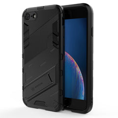 Punk Armor 2 in 1 PC + TPU Shockproof Case with Invisible Holder, For iPhone 7 & 8, For iPhone 7 Plus & 8  Plus