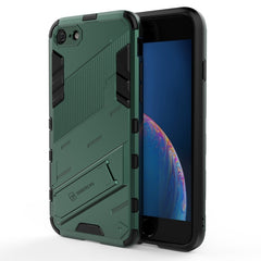 Punk Armor 2 in 1 PC + TPU Shockproof Case with Invisible Holder, For iPhone 7 & 8, For iPhone 7 Plus & 8  Plus