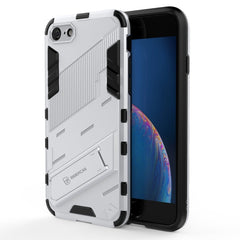 Punk Armor 2 in 1 PC + TPU Shockproof Case with Invisible Holder, For iPhone 7 & 8, For iPhone 7 Plus & 8  Plus