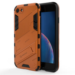 Punk Armor 2 in 1 PC + TPU Shockproof Case with Invisible Holder, For iPhone 7 & 8, For iPhone 7 Plus & 8  Plus