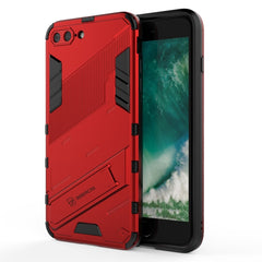 Punk Armor 2 in 1 PC + TPU Shockproof Case with Invisible Holder, For iPhone 7 & 8, For iPhone 7 Plus & 8  Plus