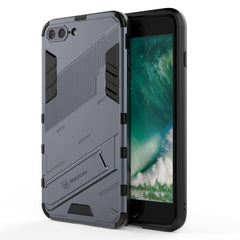 Punk Armor 2 in 1 PC + TPU Shockproof Case with Invisible Holder, For iPhone 7 & 8, For iPhone 7 Plus & 8  Plus