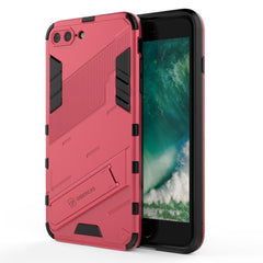 Punk Armor 2 in 1 PC + TPU Shockproof Case with Invisible Holder, For iPhone 7 & 8, For iPhone 7 Plus & 8  Plus