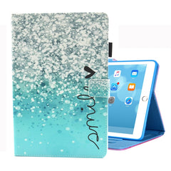 For iPad 10.2 inch Coloured Drawing Pattern Horizontal Flip Leather Case with Holder & Card Slots & Photo Frame