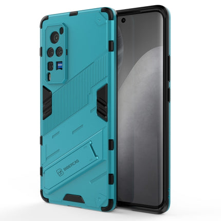 Punk Armor 2 in 1 PC + TPU Shockproof Case with Invisible Holder, For vivo X60 5G, For vivo Y51(2020 Indian Version), For vivo X60 Pro