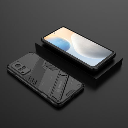 Punk Armor 2 in 1 PC + TPU Shockproof Case with Invisible Holder, For vivo X60 5G, For vivo Y51(2020 Indian Version), For vivo X60 Pro