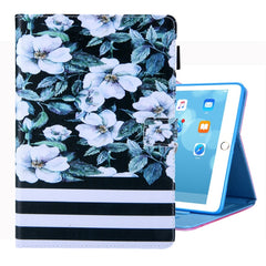 For iPad 10.2 inch Coloured Drawing Pattern Horizontal Flip Leather Case with Holder & Card Slots & Photo Frame