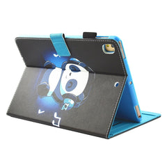 For iPad 10.2 inch Coloured Drawing Pattern Horizontal Flip Leather Case with Holder & Card Slots & Photo Frame