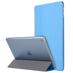 For iPad 10.2 inch Silk Texture Horizontal Flip Magnetic PU Leather Case, with Three-folding Holder & Sleep / Wake-up Function, For iPad 10.2 2021 / 2020 / 2019