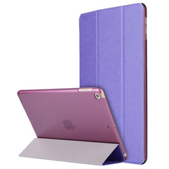 For iPad 10.2 inch Silk Texture Horizontal Flip Magnetic PU Leather Case, with Three-folding Holder & Sleep / Wake-up Function, For iPad 10.2 2021 / 2020 / 2019