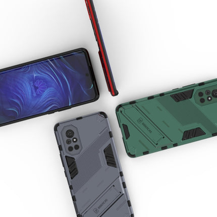 Punk Armor 2 in 1 PC + TPU Shockproof Case with Invisible Holder, For Huawei Nova 8, For Honor V40, For Huawei Mate 40
