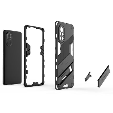 Punk Armor 2 in 1 PC + TPU Shockproof Case with Invisible Holder, For Huawei Nova 8, For Honor V40, For Huawei Mate 40