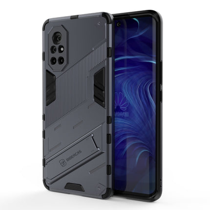 Punk Armor 2 in 1 PC + TPU Shockproof Case with Invisible Holder, For Huawei Nova 8, For Honor V40, For Huawei Mate 40