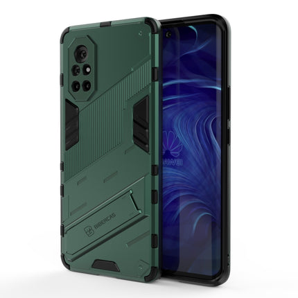 Punk Armor 2 in 1 PC + TPU Shockproof Case with Invisible Holder, For Huawei Nova 8, For Honor V40, For Huawei Mate 40