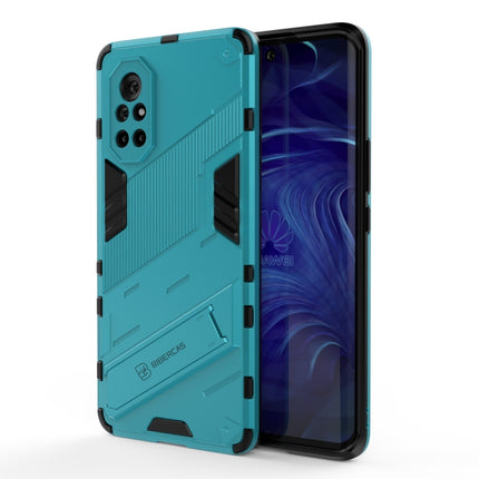 Punk Armor 2 in 1 PC + TPU Shockproof Case with Invisible Holder, For Huawei Nova 8, For Honor V40, For Huawei Mate 40