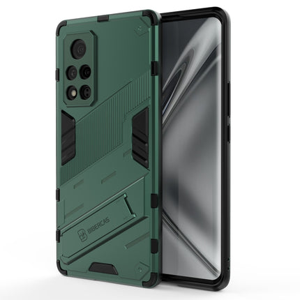 Punk Armor 2 in 1 PC + TPU Shockproof Case with Invisible Holder, For Huawei Nova 8, For Honor V40, For Huawei Mate 40