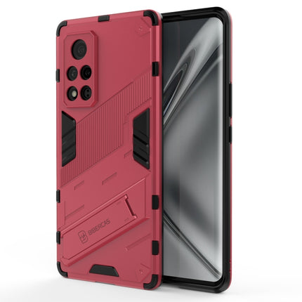 Punk Armor 2 in 1 PC + TPU Shockproof Case with Invisible Holder, For Huawei Nova 8, For Honor V40, For Huawei Mate 40