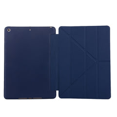 For iPad 10.2 inch TPU Horizontal Deformation Flip Leather Case with Holder