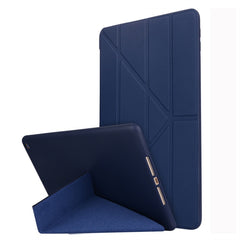 For iPad 10.2 inch TPU Horizontal Deformation Flip Leather Case with Holder