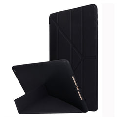 For iPad 10.2 inch TPU Horizontal Deformation Flip Leather Case with Holder