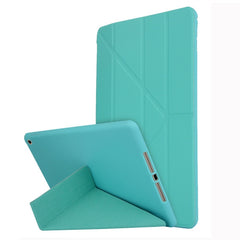 For iPad 10.2 inch TPU Horizontal Deformation Flip Leather Case with Holder