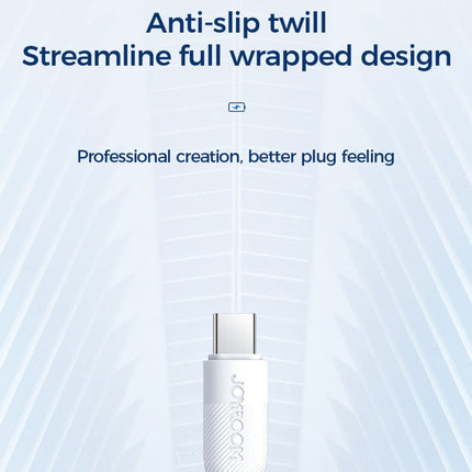 JOYROOM S-1230M3 60W PD Type-C / USB-C to Type-C / USB-C Fast Charging Data Cable