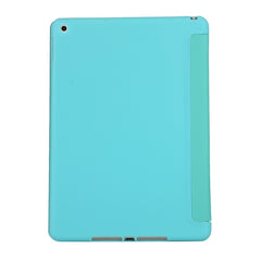 For iPad 10.2 inch TPU Horizontal Flip Leather Case, with Three-folding Holder, For iPad 10.2 2021 / 2020 / 2019