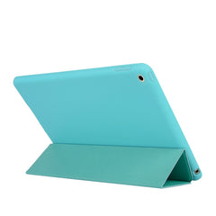 For iPad 10.2 inch TPU Horizontal Flip Leather Case, with Three-folding Holder, For iPad 10.2 2021 / 2020 / 2019